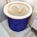 Bathtubs Freestanding Foldable Portable Insulation Adult Plastic spa Bath Jacuzzi Family Bathroom. (Size : 6565cm) - B07H7JW81V
